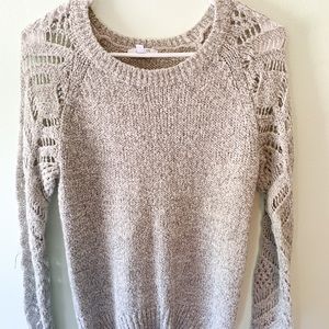 Delia’s Grey Light Sweater